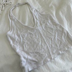 Brandy Melville White crop top